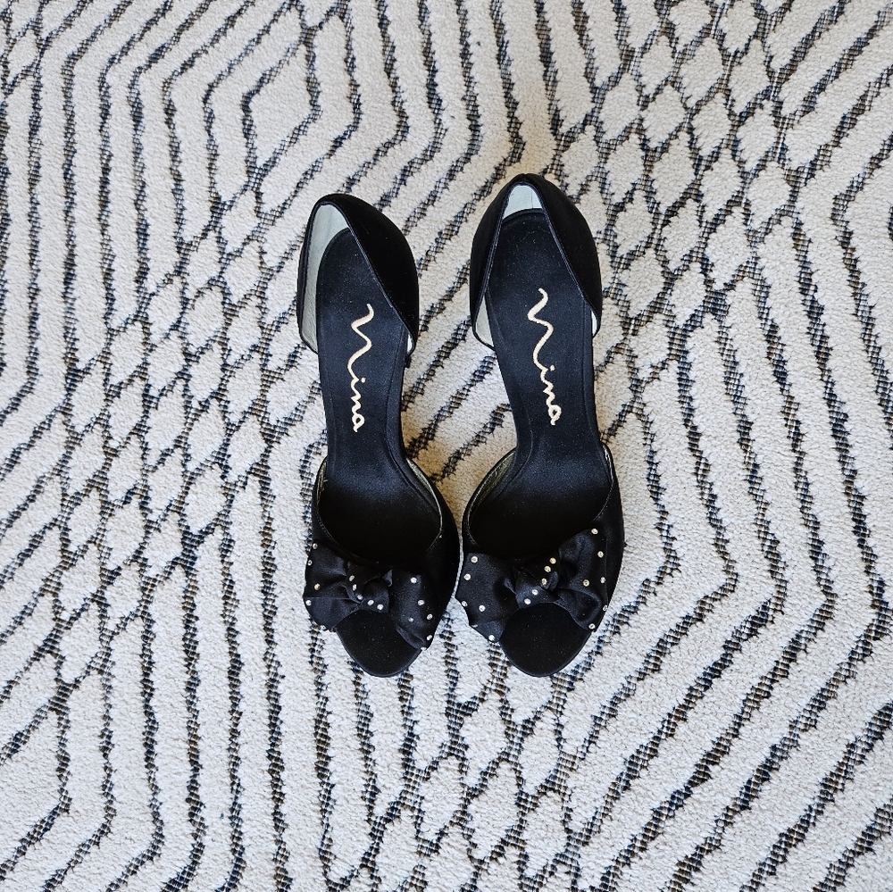 NINA Black heels.